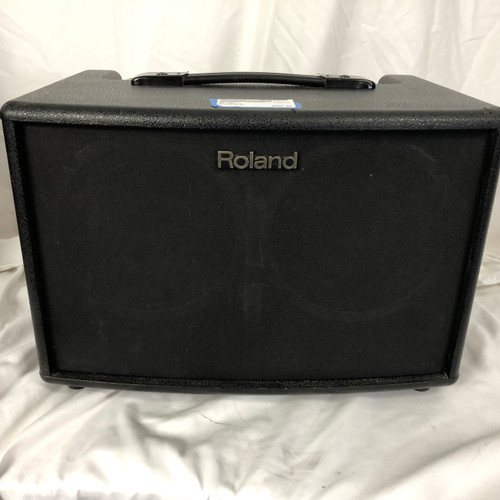 Vist Large View of Product Image Which is Used Roland AC-60 2 x 10 Solid State Amplifier 2 x 10