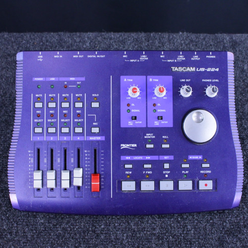 Vist Large View of Product Image Which is Used Tascam US-224 USB INTERFACE Compact Recording Device