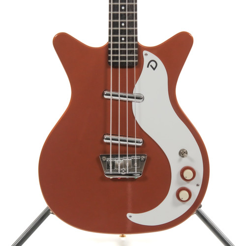Vist Large View of Product Image Which is Used Danelectro 59DC BASS Bass Guitar Brown 4-String