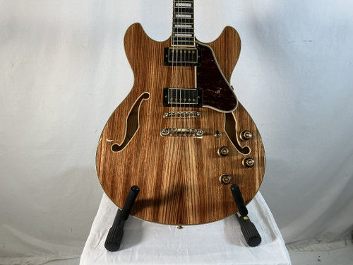 Vist Large View of Product Image Which is Used Ibanez AS93ZW-NT 5B-01 Double Cut Electric Guitar Natural 6-String