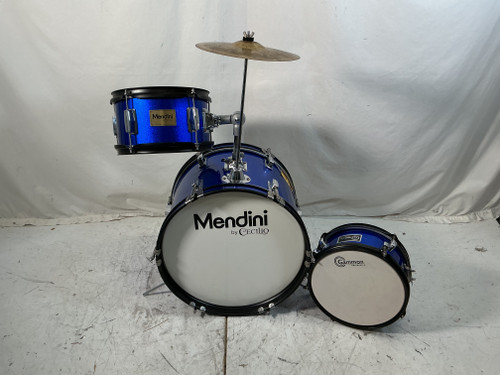 Vist Large View of Product Image Which is Used MENDINI MINI SHELL KIT Drum Shell Kit Blue
