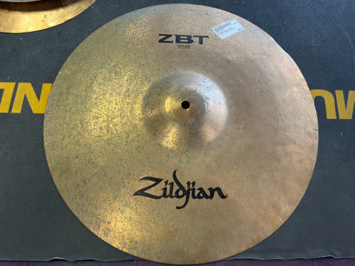 Vist Large View of Product Image Which is Used Zildjian 18 ZBT CRASH RIDE Crash Cymbal 18"