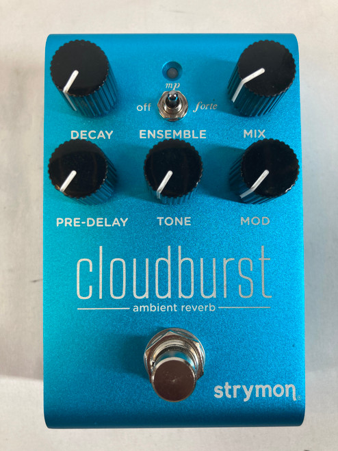 Vist Large View of Product Image Which is Used Strymon CLOUDBURST AMBIENT REVERB Pedal