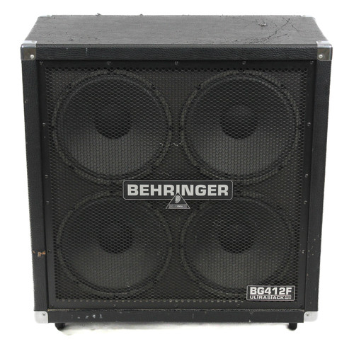 Used Behringer BG412F 4 x 12 Guitar Speaker Cabinet 4 x 12 Vist Large View of Product Image Which is Used Behringer BG412F 4 x 12 Guitar Speaker Cabinet 4 x 12