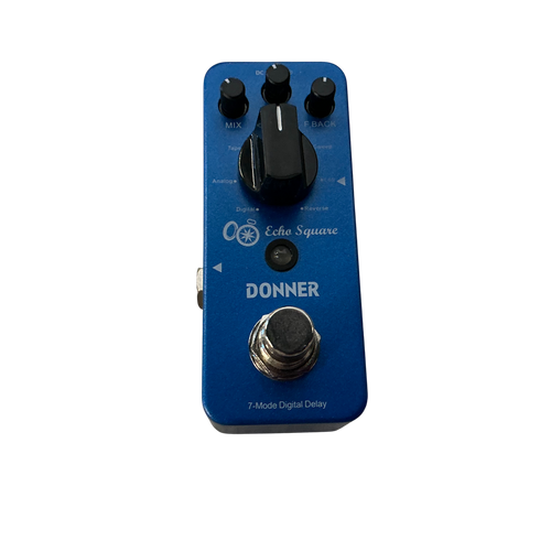 Used Donner ECHO SQUARE Delay Pedal 40009-S000309906 Vist Large View of Product Image Which is Used Donner ECHO SQUARE Delay Pedal