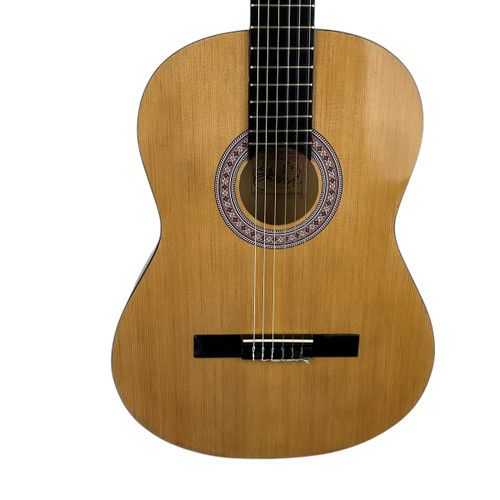 Vist Large View of Product Image Which is Used Burswood ESTEBAN CLASSICAL GUITAR Laminate Top Acoustic Guitar Natural