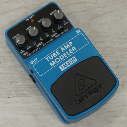 Vist Large View of Product Image Which is Used Behringer TM300 Tube Amp Modeler Distortion Pedal