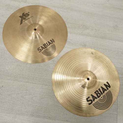 Vist Large View of Product Image Which is Used Sabian XS20 14" Medium/rock Hi Hat Cymbal Pair