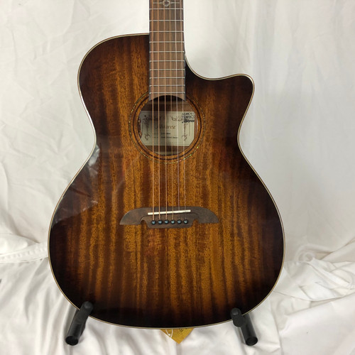 Vist Large View of Product Image Which is Used Alvarez AG66CE Solid Top Acoustic Guitar Wood 6-String