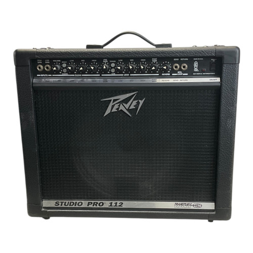 Used Peavey Studio Pro 112 1x12 Solid State Amplifier 1x12 41117-S000052924 Vist Large View of Product Image Which is Used Peavey Studio Pro 112 1x12 Solid State Amplifier 1x12