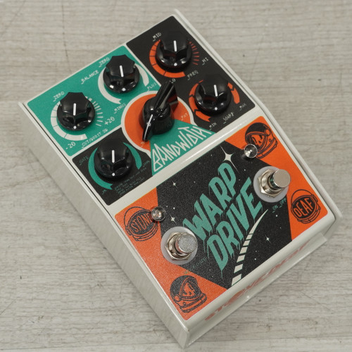 Vist Large View of Product Image Which is Used Tone Deaf Warp Drive Overdrive Pedal