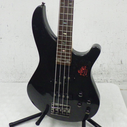 Vist Large View of Product Image Which is Used Mitchell MB200GM Vintage Bass Guitar Black 4-String