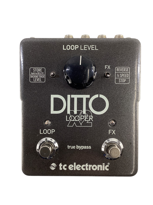 Vist Large View of Product Image Which is Used TC Electronic Ditto X2 Looper Pedal 