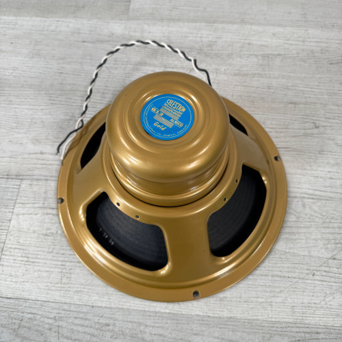 Used Celestion Gold 12-inch 50-watt Alnico Guitar Amp Speaker - 8 ohm 40112-S000180355 Vist Large View of Product Image Which is Used Celestion Gold 12-inch 50-watt Alnico Guitar Amp Speaker - 8 ohm