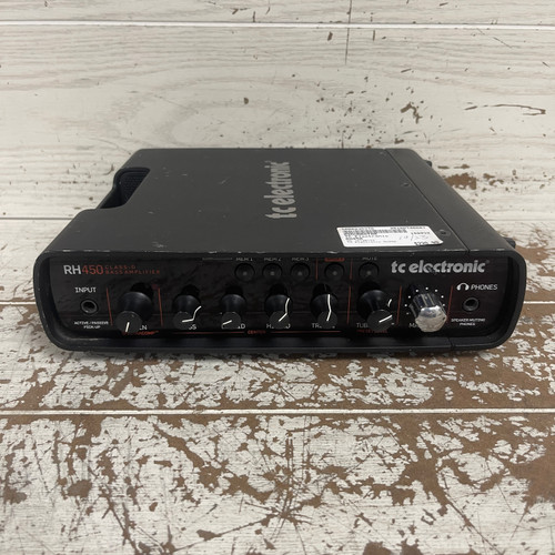 Used - TC Electronic RH450 Bass Amplifier Head 40087-S000235370 Vist Large View of Product Image Which is Used - TC Electronic RH450 Bass Amplifier Head