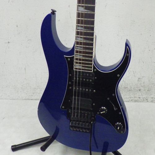 Vist Large View of Product Image Which is Used Ibanez RG550DX Genesis with X2 N Bridge Super S Electric Guitar Blue 6-String