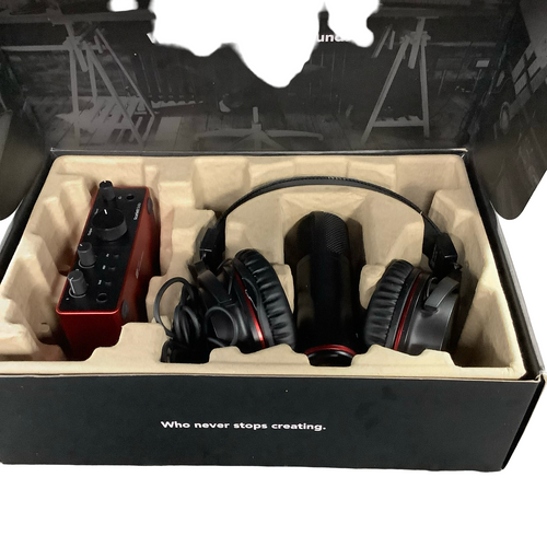 Vist Large View of Product Image Which is Used Focusrite SCARLETT SOLO STUDIO Compact Recording Device
