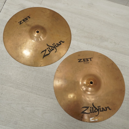 Vist Large View of Product Image Which is Used Zildjian 13" ZBT Hi Hat Cymbal Pair