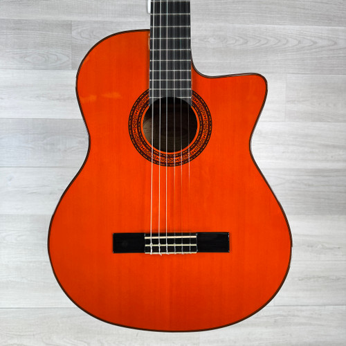 Vist Large View of Product Image Which is Used Washburn C5CE-A Classical Nylon String Acoustic-electric Guitar - Natural
