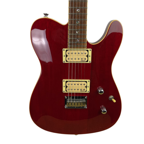 Vist Large View of Product Image Which is Used Fender SPECIAL ED. CUSTOM TELECASTER FMT HH T Type Electric Guitar Red 6-String