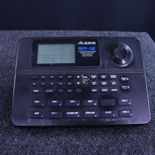 Vist Large View of Product Image Which is Used Alesis SR-16 W/ PWR Compact Drum Machine