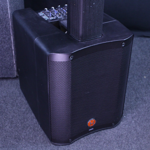 Vist Large View of Product Image Which is Used Harbinger MLS1000 PERSONAL LINE ARRAY SPEAKER Portable PA System Speaker