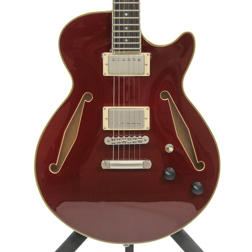 Vist Large View of Product Image Which is Used D'Angelico EXCEL SS TOUR Semi-Hollow Electric Guitar Red 6-String