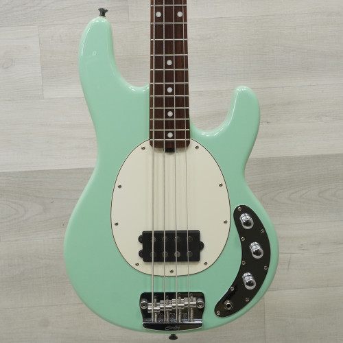 Vist Large View of Product Image Which is Used Sterling By Ernie Ball Ray 34ca Bass Guitar Green