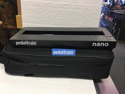 Vist Large View of Product Image Which is Used Pedaltrain NANO WITH SOFT CASE Pedal Board