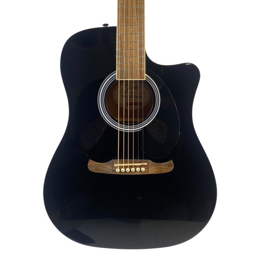 Vist Large View of Product Image Which is Used Fender FA-125CE DREAD BLACK  Acoustic Guitar