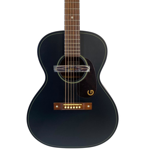 Used Gretsch JIM DANDY DELTOLUXE CONCERT Laminate Top Acoustic Guitar Black 40090-S000081668 Vist Large View of Product Image Which is Used Gretsch JIM DANDY DELTOLUXE CONCERT Laminate Top Acoustic Guitar Black
