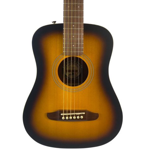 Vist Large View of Product Image Which is Used Fender REDONDO MINI SUNBURST Laminate Top Acoustic Guitar