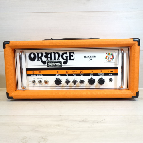 Vist Large View of Product Image Which is Used Orange ROCKER 30 Tube Guitar Amp No Size