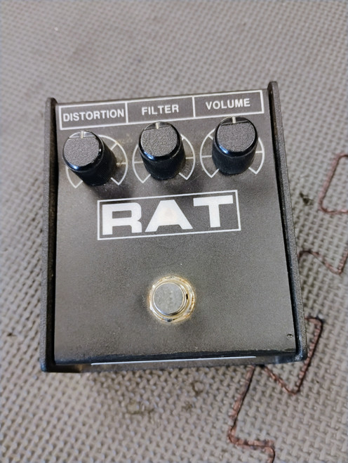 Vist Large View of Product Image Which is Used Pro Co RAT Distortion Pedal