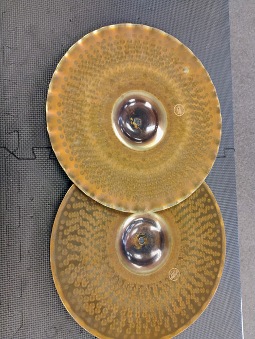 Vist Large View of Product Image Which is Used Paiste 14 RUDE SOUND EDGE HI HATS Hi Hat Cymbals 14"
