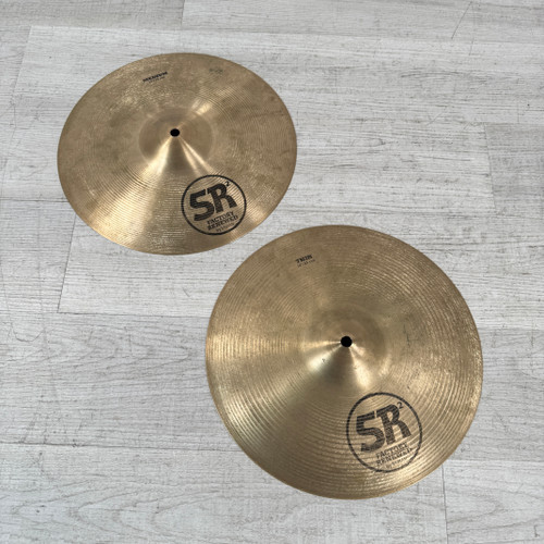Used Sabian SR2 Hi-hats - 13-inch 40112-S000180401 Vist Large View of Product Image Which is Used Sabian SR2 Hi-hats - 13-inch