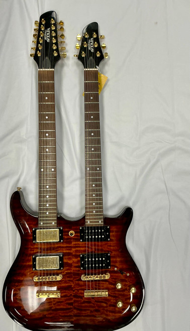 Vist Large View of Product Image Which is Used SILVERSTAR DOUBLE NECK Electric Guitar Custom Graphics Other