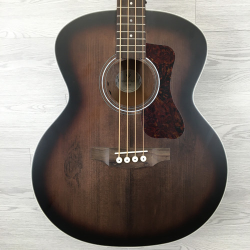 Vist Large View of Product Image Which is Used Guild B-240E Acoustic/Electric Bass Antique Charcoal Burst 4-String