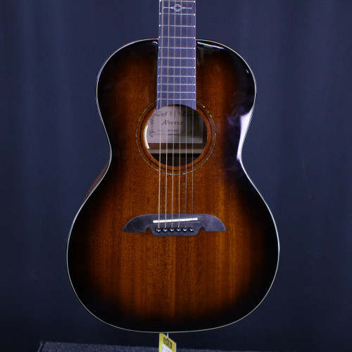 Vist Large View of Product Image Which is Used Alvarez PARLOR ACOUSTIC AMP660ESHB Laminate Top Acoustic Guitar Sunburst