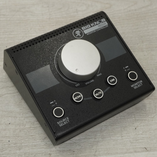 Vist Large View of Product Image Which is Used Mackie Big Knob Compact Recording Device