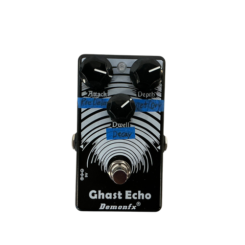 Vist Large View of Product Image Which is Used DEMONFX GHAST ECHO Delay Pedal