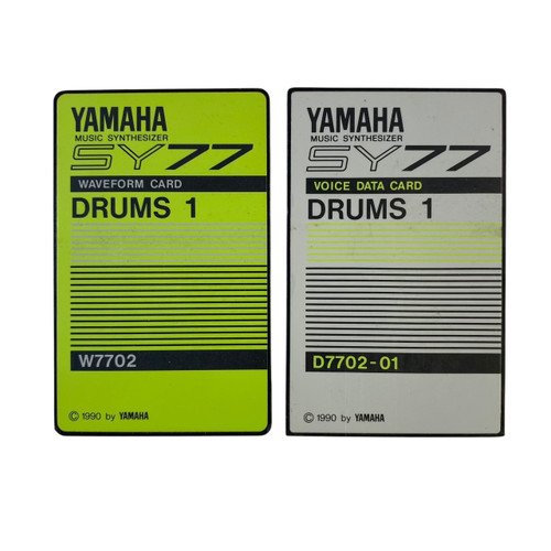 Vist Large View of Product Image Which is Used Yamaha TG/SY77 DRUMS 1 WAVEFORM VOICE DATA