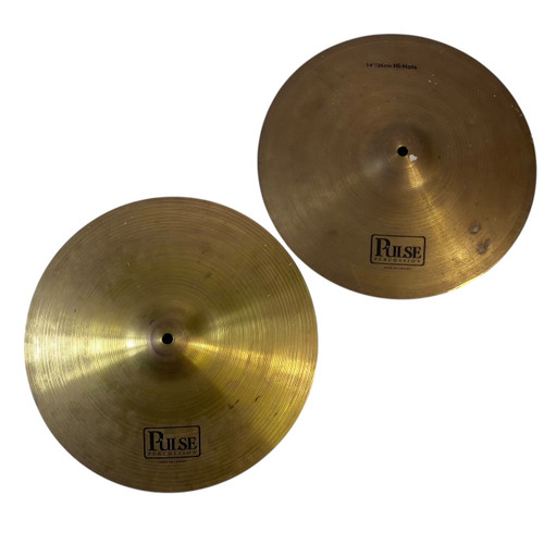 Vist Large View of Product Image Which is Used Pulse 14" Hi Hat Cymbals