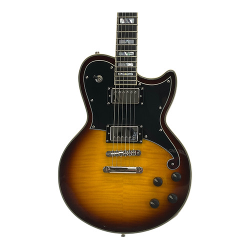 Vist Large View of Product Image Which is Used D'angelico Deluxe Atlantic Electric Guitar Sunburst 6-String