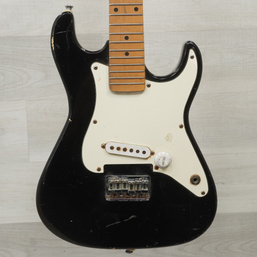 Vist Large View of Product Image Which is Used Harmony ODC Offset Double Cutaway Electric Guitar Black AS IS