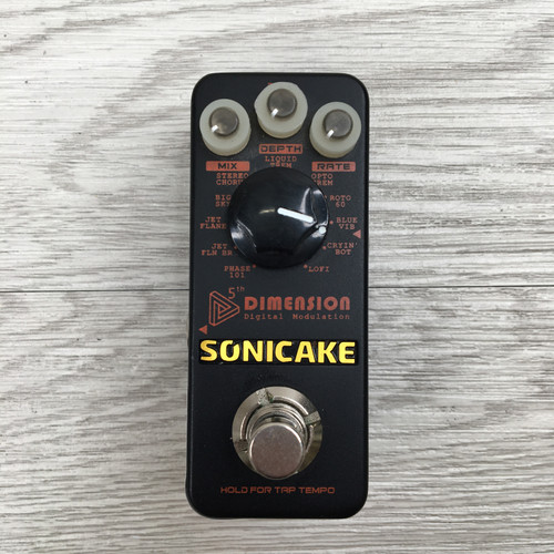 Vist Large View of Product Image Which is Used SONICAKE 5TH DIMENSION MODULATION PEDAL Multi-FX Pedal