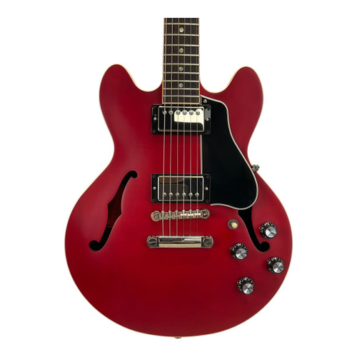 Vist Large View of Product Image Which is Used Gibson 2014 Satin ES-339 Semi-hollow Electric Guitar Red 6-String