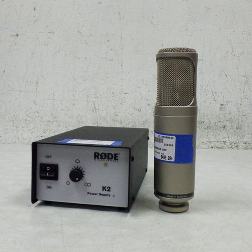 Vist Large View of Product Image Which is Used Rode K-2 Tube Condenser MIC