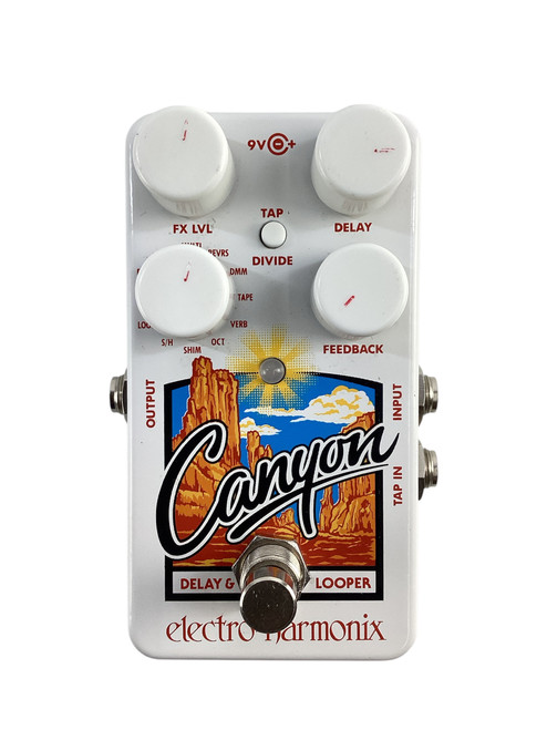 Used Electro Harmonix Canyon Delay & Looper Pedal  41115-S000114979 Vist Large View of Product Image Which is Used Electro Harmonix Canyon Delay & Looper Pedal