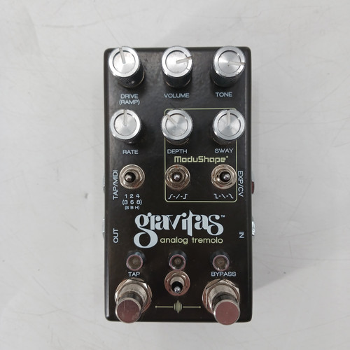 Vist Large View of Product Image Which is Used Chase Bliss Audio GRAVITAS ANALOG TREMOLO Tremolo Pedal